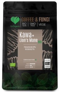 BEORGANIC KAWA ARABICA MIELONA+LIONS MANE BIO 252G
