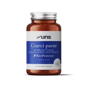 UNS CZARCI PAZUR+BIOPERINE 60 VEGEKAPS