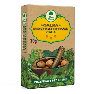 DARY NATURY GAŁKA MUSZKATOŁOWA CAŁA 30G
