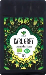 ECOBLIK HERBATA ZIELONA EARL GREY 100G