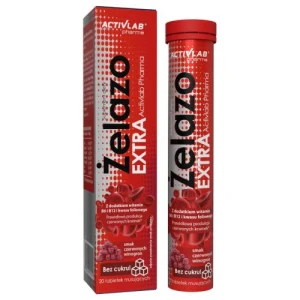ACTIVLAB ŻELAZO 20 TABL WINOGRONO
