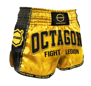 OCTAGON SPODENKI MUAY THAI YELLOW
