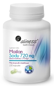 ALINESS MAŚLAN SODU 720MG 100 VEGE KAPS
