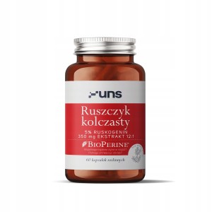 UNS RUSZCZYK KOLCZASTY + BIOPERINE 60 VEGE KAPS
