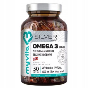 MYVITA SILVER PURE OMEGA3 FORTE 50KAPS
