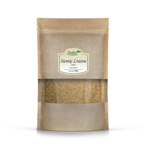 ZIÓŁKO SIEMIĘ LNIANE ZŁOTE ZIARNO 500G