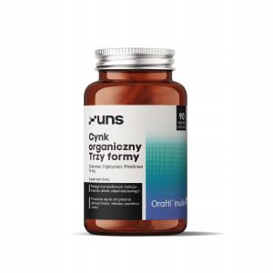 UNS CYNK ORGANICZNY TRZY FORMY 90 VEGE KAPS