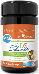 PROBIOBALANCE PROBIOTYKI KIDS MAX 5MLD 60VKAPS