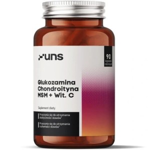 UNS GLUKOZAMINA CHONDROITYNA MSM WIT.C 90VKAPS