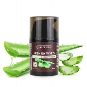 SKOCZYLAS KREM DO TWARZY Z ALOESEM,ALGAMI,Q10 50ML
