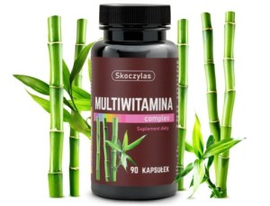 SKOCZYLAS MULTIWITAMINA  KRZEM, BOR JOD 90KAP