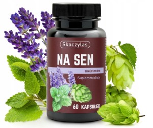 SKOCZYLAS NA SEN MELATONINA, MELISA 60KAP