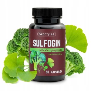 SKOCZYLAS SULFOGIN SULFORAFAN GINKGO BILOBA 60KAP