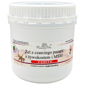 FARM-VIX ŻEL CZARCI PAZUR Z ŻYWOK.I MSM FORTE 600G