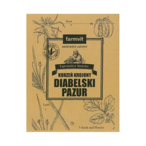 FARMVIT CZARCIPAZUR KORZEŃ KROJONY 50G