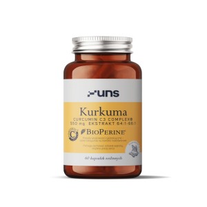 UNS KURKUMA+BIOPERINE 60 VEGEKAPS