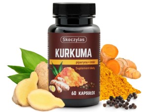 SKOCZYLAS KURKUMA PIPERYNA IMBIR RESWERATROL KWERC