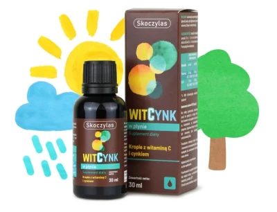 SKOCZYLAS WITCYNK WITAMINA C + CYNK KROPLE 30ML