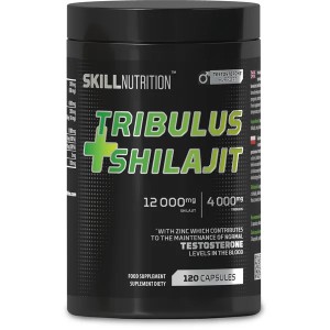 SKILL TRIBULUS + SHILAJIT 120 VEGAN CAPS