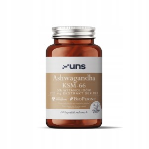 UNS ASHWAGANDHA KSM-66 + BIOPERINE