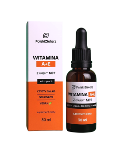 POLSKI ZIELARZ WITAMINA A+ E 30ML Z OLEJEM MCT