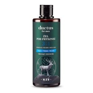DUETUS FOR MEN ŻEL POD PRYSZNIC 3W1 NAWILŻ. 300ML