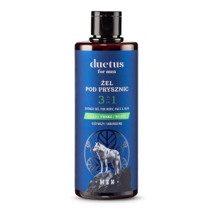 DUETUS FOR MEN ŻEL PODPRYSZNIC 3W1 ODŻYWCZY 300ML