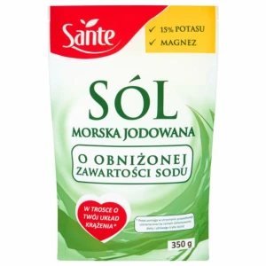 SÓL NISKOSODOWA Z POTASEM I MAGNEZEM 350G