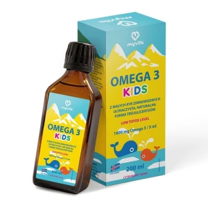 MYVITA OMEGA 3 KIDS W PŁYNIE 200ML
