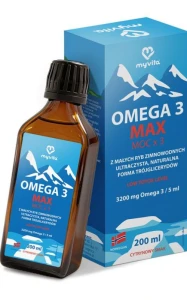 MYVITA OMEGA 3 MAX W PŁYNIE 200ML