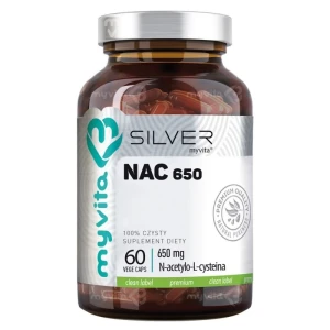 MYVITA SILVER PURE 100% NAC 650MG 60KAP