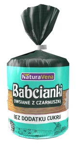 NATURAVENA BABCIANKI OWSIANE CZARNUSZKĄ 100G