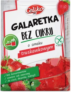CELIKO GALARETKA BEZ CUKRU TRUSKAWKOWA 14G