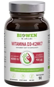 BIOWEN WITAMINA D3+K2MK7 90KAPS