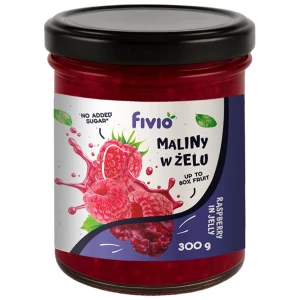 FIVIO OWOCE W ŻELU 300G MALINA