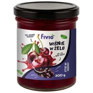 FIVIO OWOCE W ŻELU 300G WIŚNIA