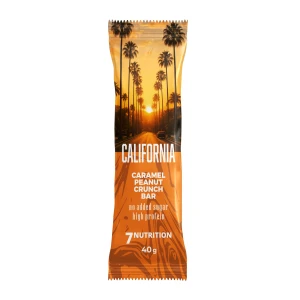 7NUTRITION BAR CALIFORNIA 40G CARM/PEANUT