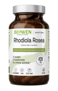 BIOWEN RHODIOLA ROSEA 420MG RÓŻENIEC 60KAPS