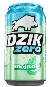 DZIK BEZKOFEINOWY ZERO MOJITO 330ML