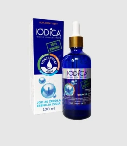 IODICA NATURALNY KONCENTRAT JODU 100ML SZKŁO DOZOW