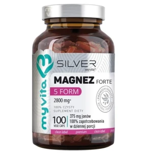 MYVITA SILVER MAGNEZ 5 FORM FORTE 100KAPS