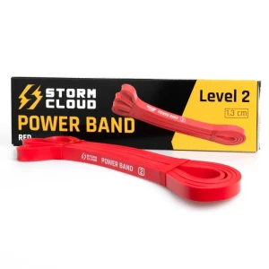 STORMCLOUD GUMA POWER BAND TRENINGOWA CZERWONA
