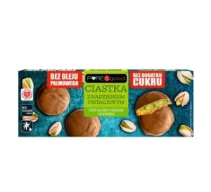 PURE GOOD CIASTKA Z NADZIENIEM PISTACJOWYM 96G