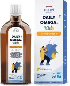 OSAVI DAILY OMEGA KIDS MARINE 800MG 250ML CYTRYNA