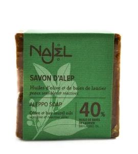NAJEL MYDŁO Z ALEPPO 40% OLEJU LAUROWEGO 185G 2236
