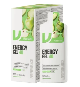 OSTROVIT ENERGY GEL 40ML GREEN APPLE