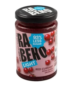 RABEKO JAM LIGHT REDCURRANT NISKO 230G