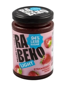 RABEKO JAM LIGHT STRAWBERRIES NISKO 230G