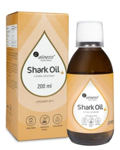 ALINESS SHARK OIL WIT A D3 200ML CYTRYNA
