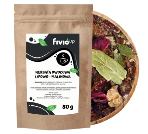 FIVIO UP HERBATA LIPOWO-MALINOWA 50G